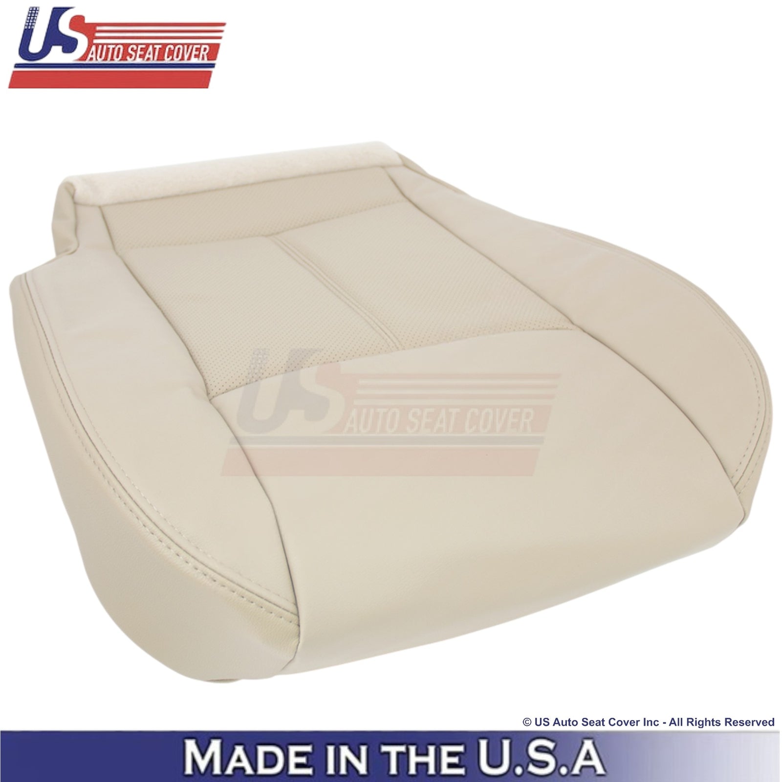 2013-2020 For Nissan Pathfinder Leather Front Replacement Seat Covers Almond